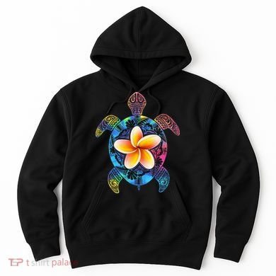 Hawaiian Tie Dye Sea Turtle Hawaii Hoodie