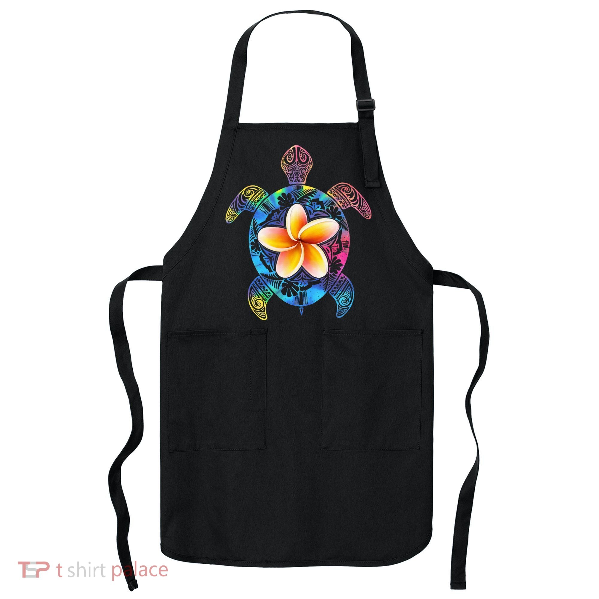 Hawaiian Tie Dye Sea Turtle Hawaii Apron
