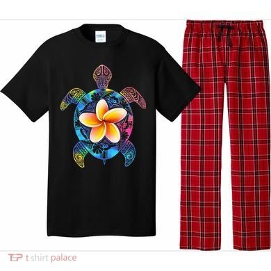 Hawaiian Tie Dye Sea Turtle Hawaii Pajama Set