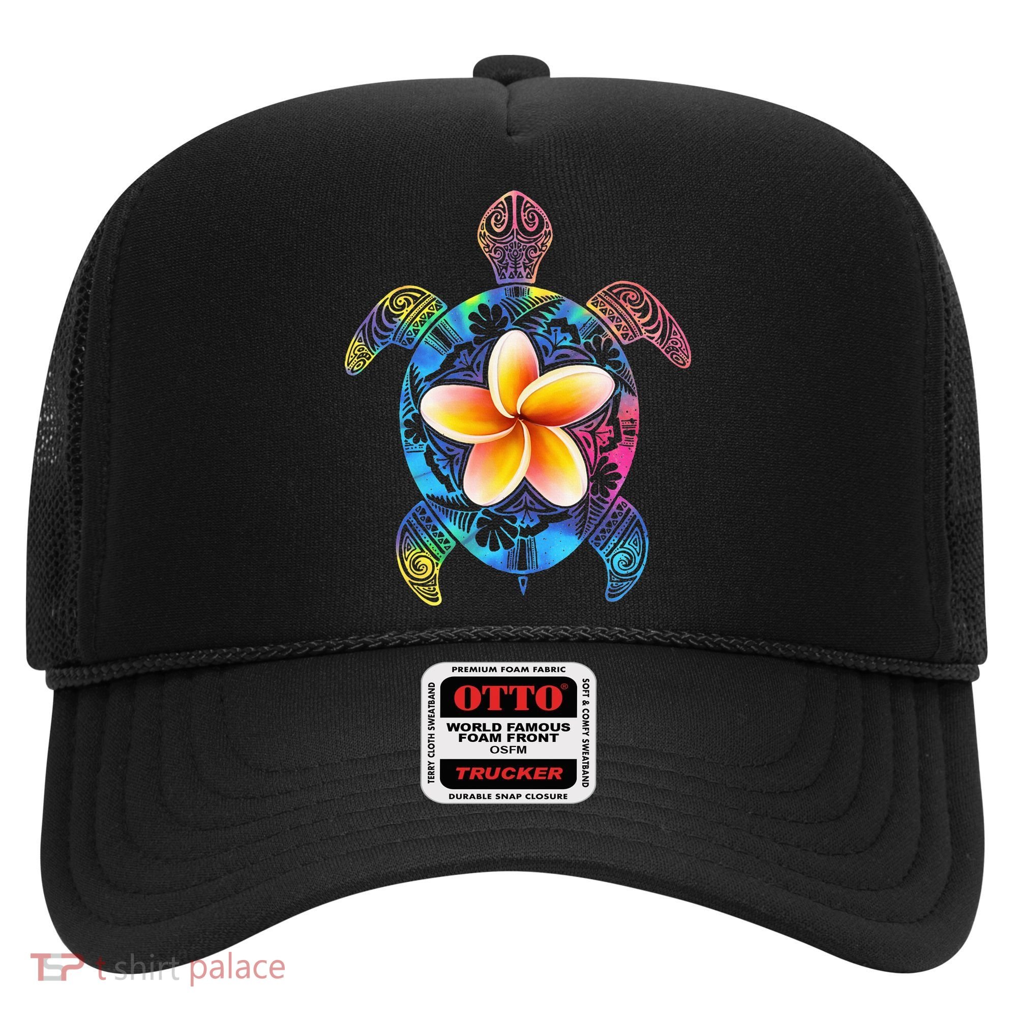 Hawaiian Tie Dye Sea Turtle Hawaii Hat
