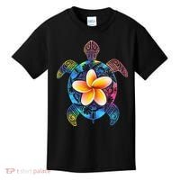 Hawaiian Tie Dye Sea Turtle Hawaii Kids T-Shirt thumb 0
