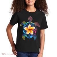 Hawaiian Tie Dye Sea Turtle Hawaii Kids T-Shirt thumb 2