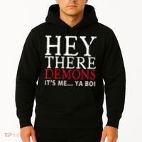 Hey There Demons It's Me Ya Boy Funny Hoodie thumb 2