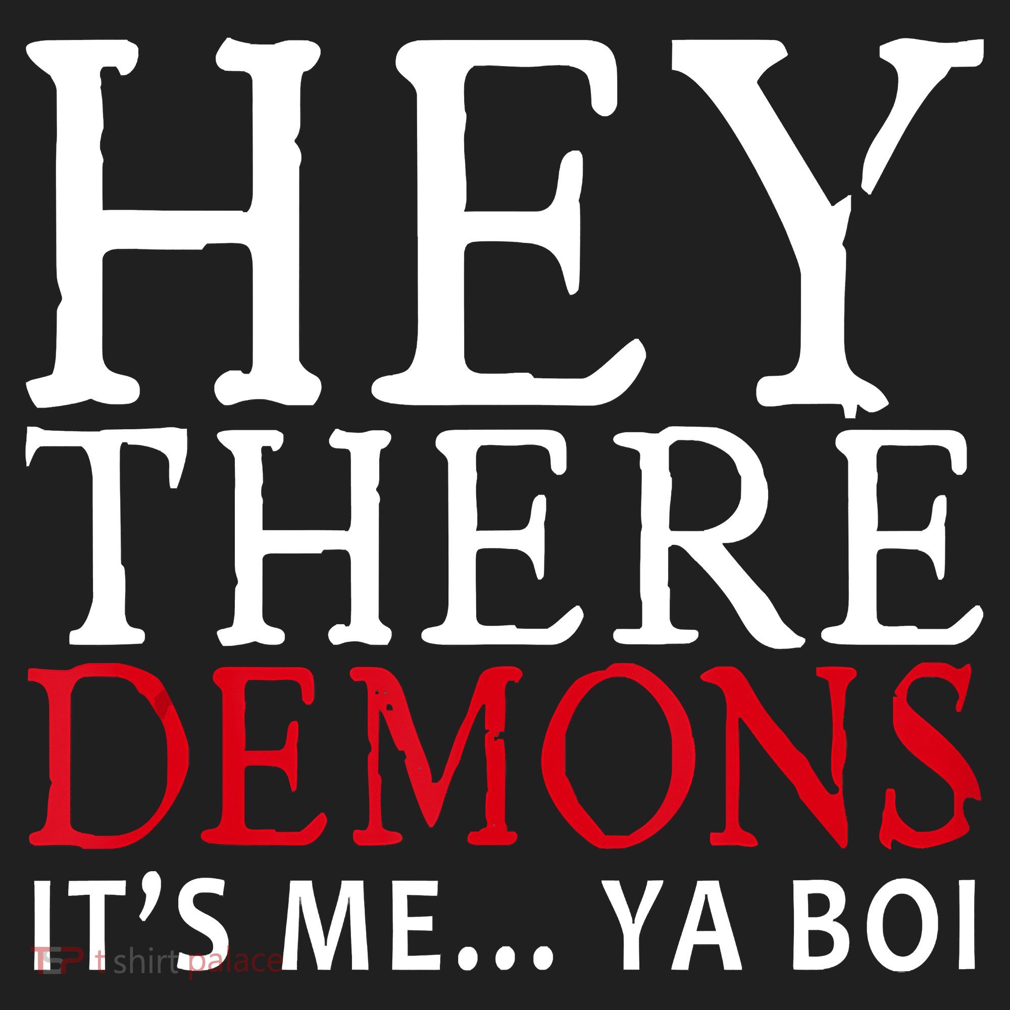 Hey There Demons It's Me Ya Boy Funny Beanie