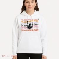 Halloween Til Death Do Us Party Bachelorette Matching Hoodie thumb 5