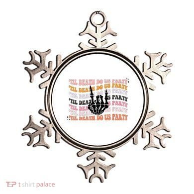 Halloween Til Death Do Us Party Bachelorette Matching Ornament