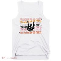 Halloween Til Death Do Us Party Bachelorette Matching Tank Top thumb 0