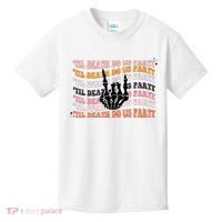 Halloween Til Death Do Us Party Bachelorette Matching Kids T-Shirt thumb 0