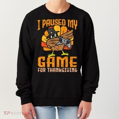 Happy Thanksgiving Dabbing Gamer Turkey Women's Sweatshirt