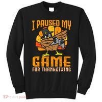 Happy Thanksgiving Dabbing Gamer Turkey Sweatshirt thumb 0