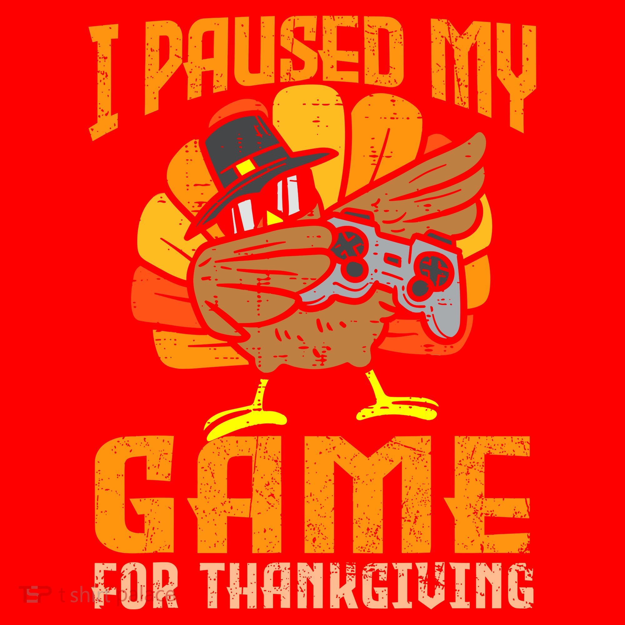 Happy Thanksgiving Dabbing Gamer Turkey Santa Hat