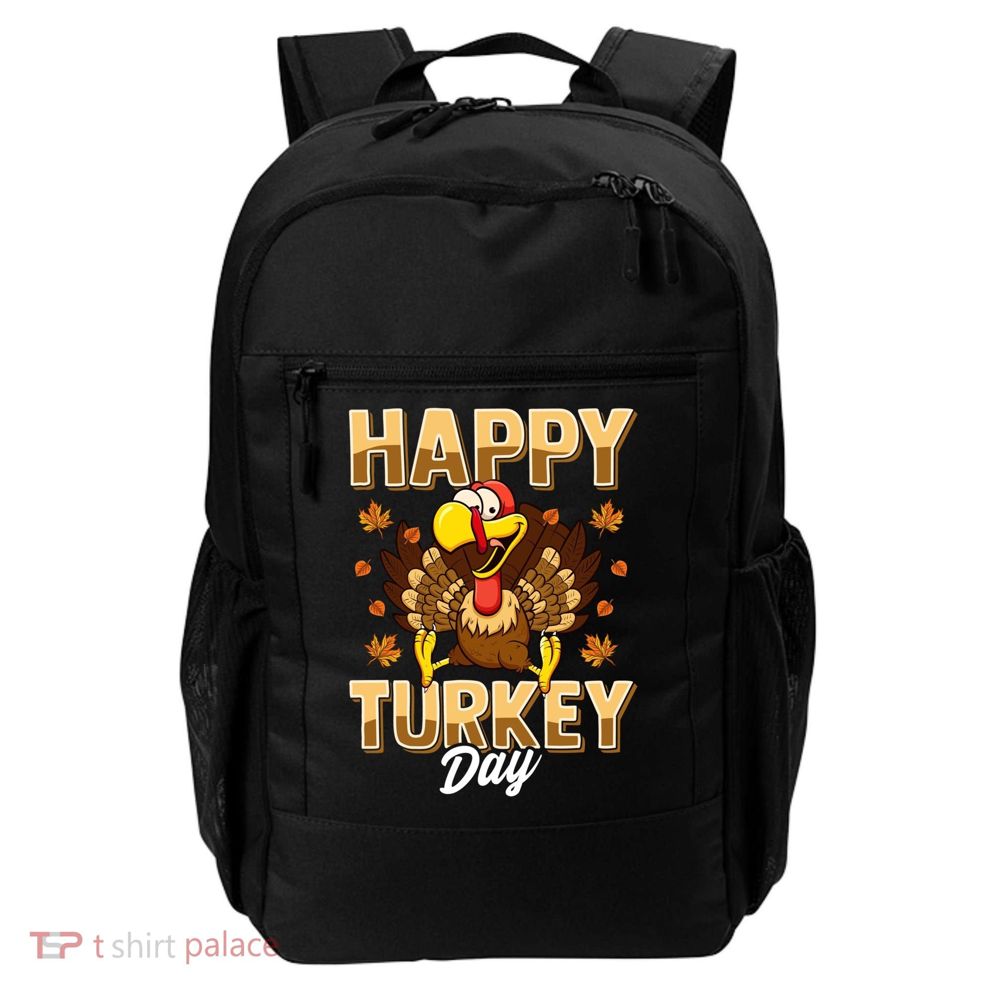 Happy Turkey Day Gift Thanksgiving Day Gift Holiday Gift Backpack