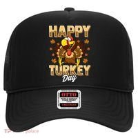 Happy Turkey Day Gift Thanksgiving Day Gift Holiday Gift Hat thumb 0