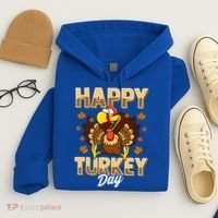 Happy Turkey Day Gift Thanksgiving Day Gift Holiday Gift Hoodie thumb 4