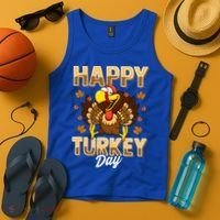 Happy Turkey Day Gift Thanksgiving Day Gift Holiday Gift Tank Top thumb 4