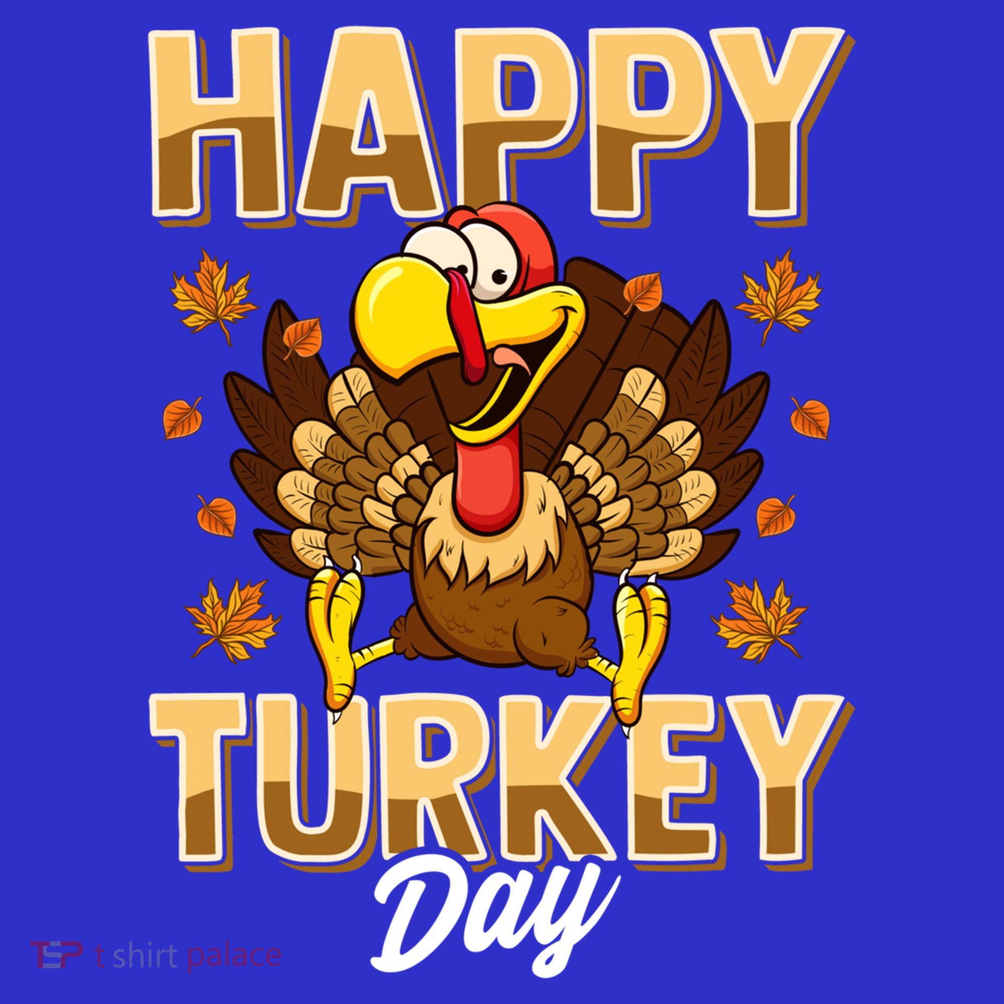 Happy Turkey Day Gift Thanksgiving Day Gift Holiday Gift Women's Long Sleeve Shirt