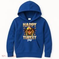 Happy Turkey Day Gift Thanksgiving Day Gift Holiday Gift Kids Hoodie thumb 0