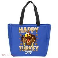 Happy Turkey Day Gift Thanksgiving Day Gift Holiday Gift Tote Bag thumb 0