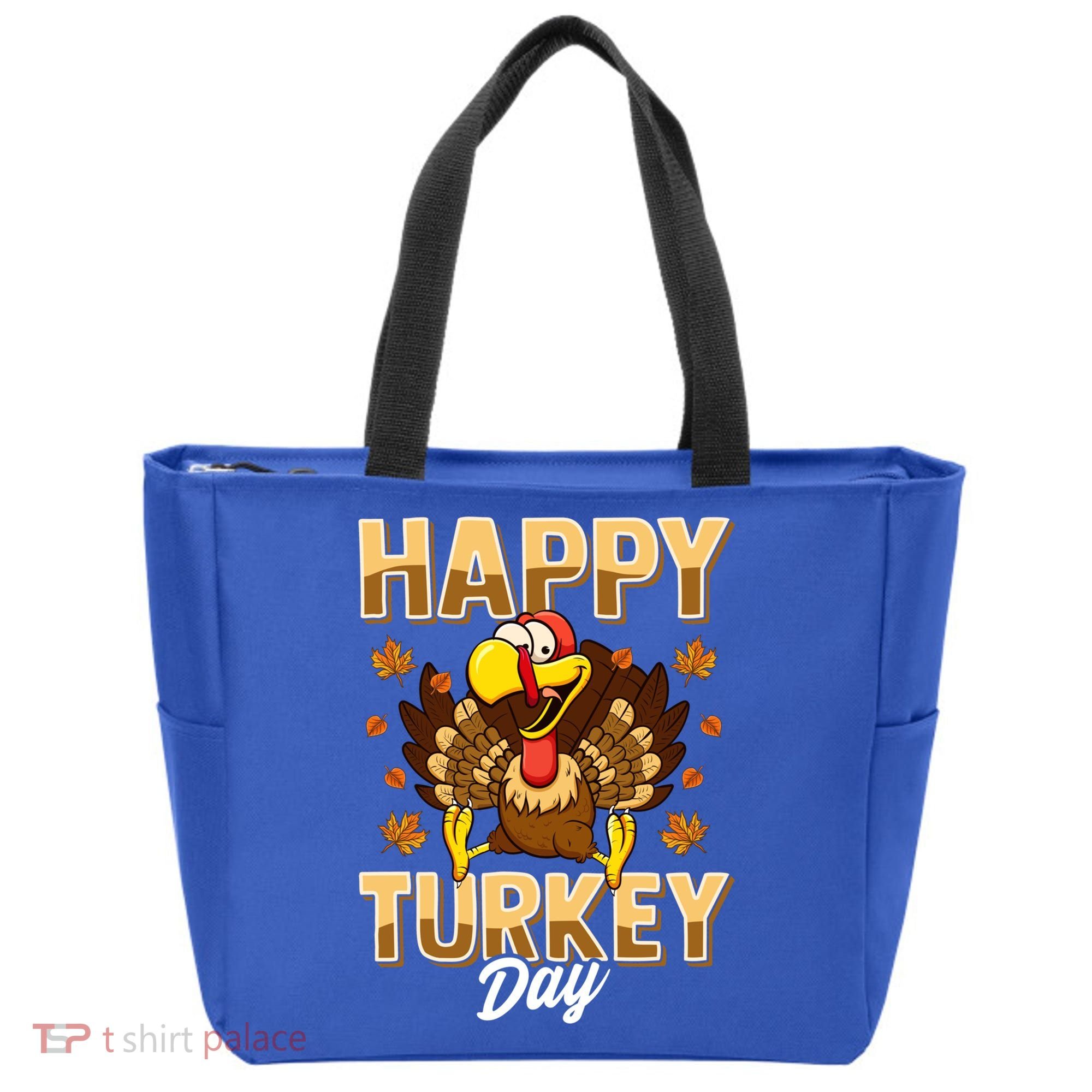 Happy Turkey Day Gift Thanksgiving Day Gift Holiday Gift Tote Bag