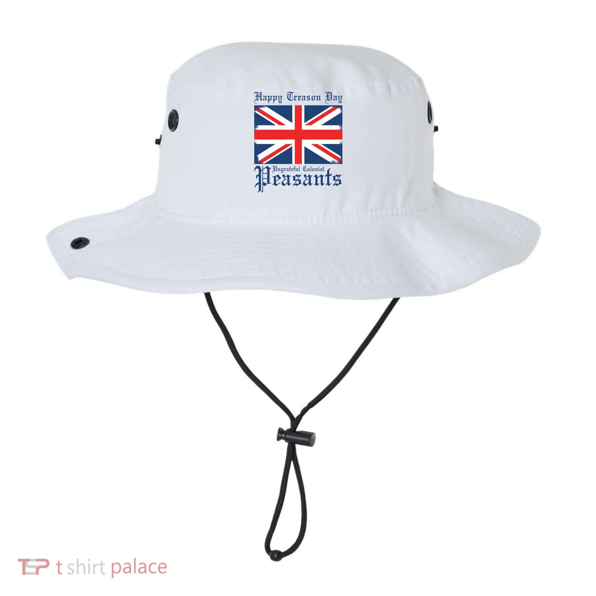 Happy Treason Day Ungrateful Colonial Peasants 4th Of July Bucket Hat