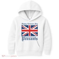 Happy Treason Day Ungrateful Colonial Peasants 4th Of July Kids Hoodie thumb 0