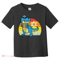  Hanukkah Trex Dino Retro Chanukah Jewish  Toddler T-Shirt thumb 0