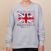 Happy Treason Day Ungrateful Colonials 1776 4th of July Women's Sweatshirt thumb 0