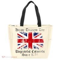 Happy Treason Day Ungrateful Colonials 1776 4th of July Tote Bag thumb 0