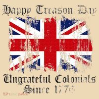 Happy Treason Day Ungrateful Colonials 1776 4th of July Tote Bag thumb 4