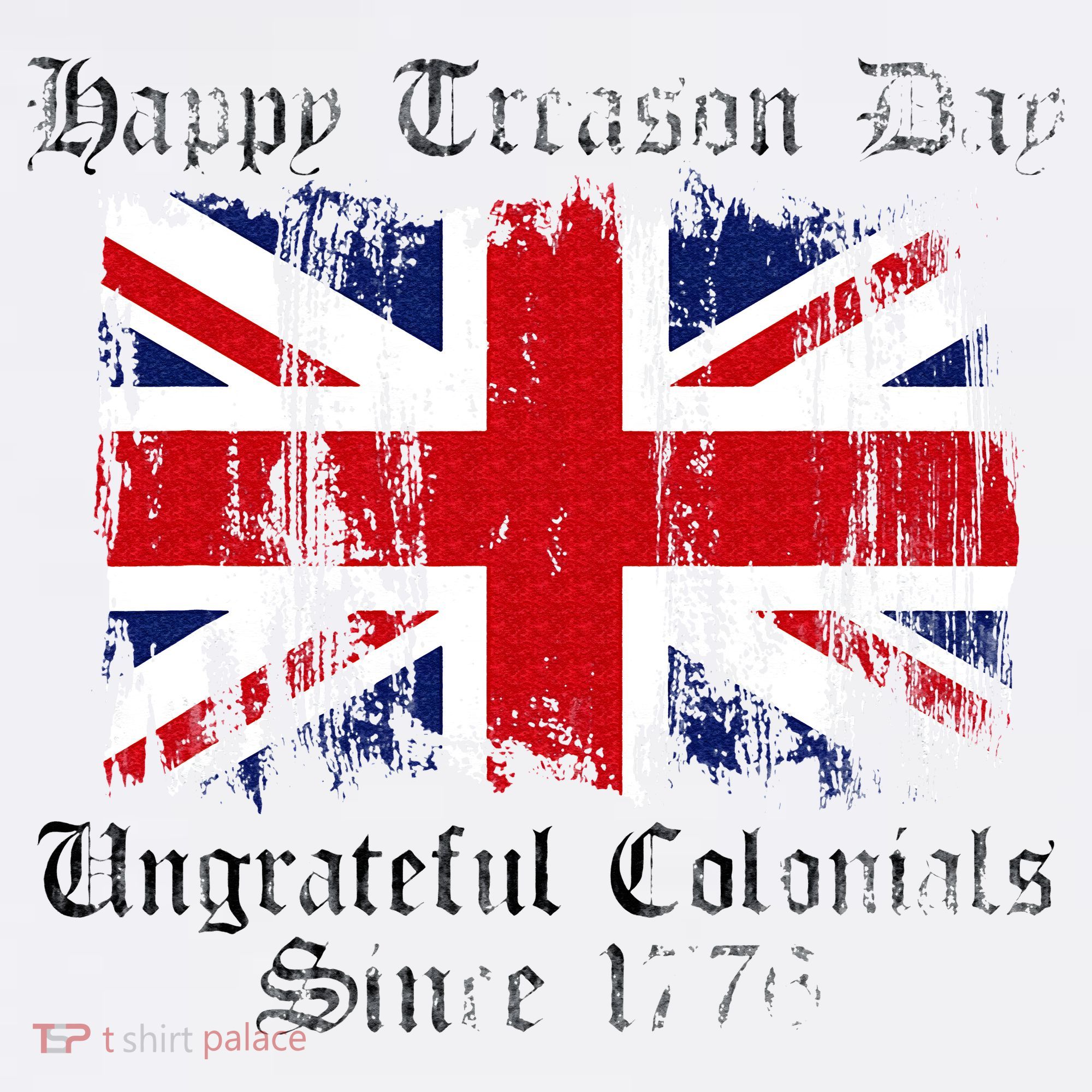 Happy Treason Day Ungrateful Colonials 1776 4th of July Mousepad