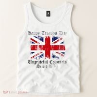 Happy Treason Day Ungrateful Colonials 1776 4th of July Tank Top thumb 2
