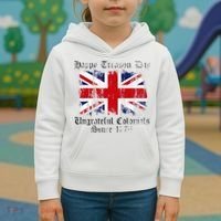 Happy Treason Day Ungrateful Colonials 1776 4th of July Kids Hoodie thumb 3