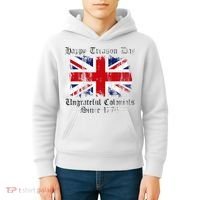 Happy Treason Day Ungrateful Colonials 1776 4th of July Kids Hoodie thumb 4