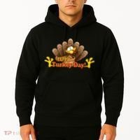 Happy Turkey Day Funny Thanksgiving Hoodie thumb 2