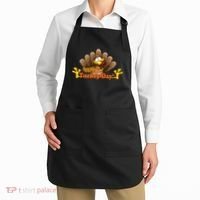 Happy Turkey Day Funny Thanksgiving Apron thumb 2