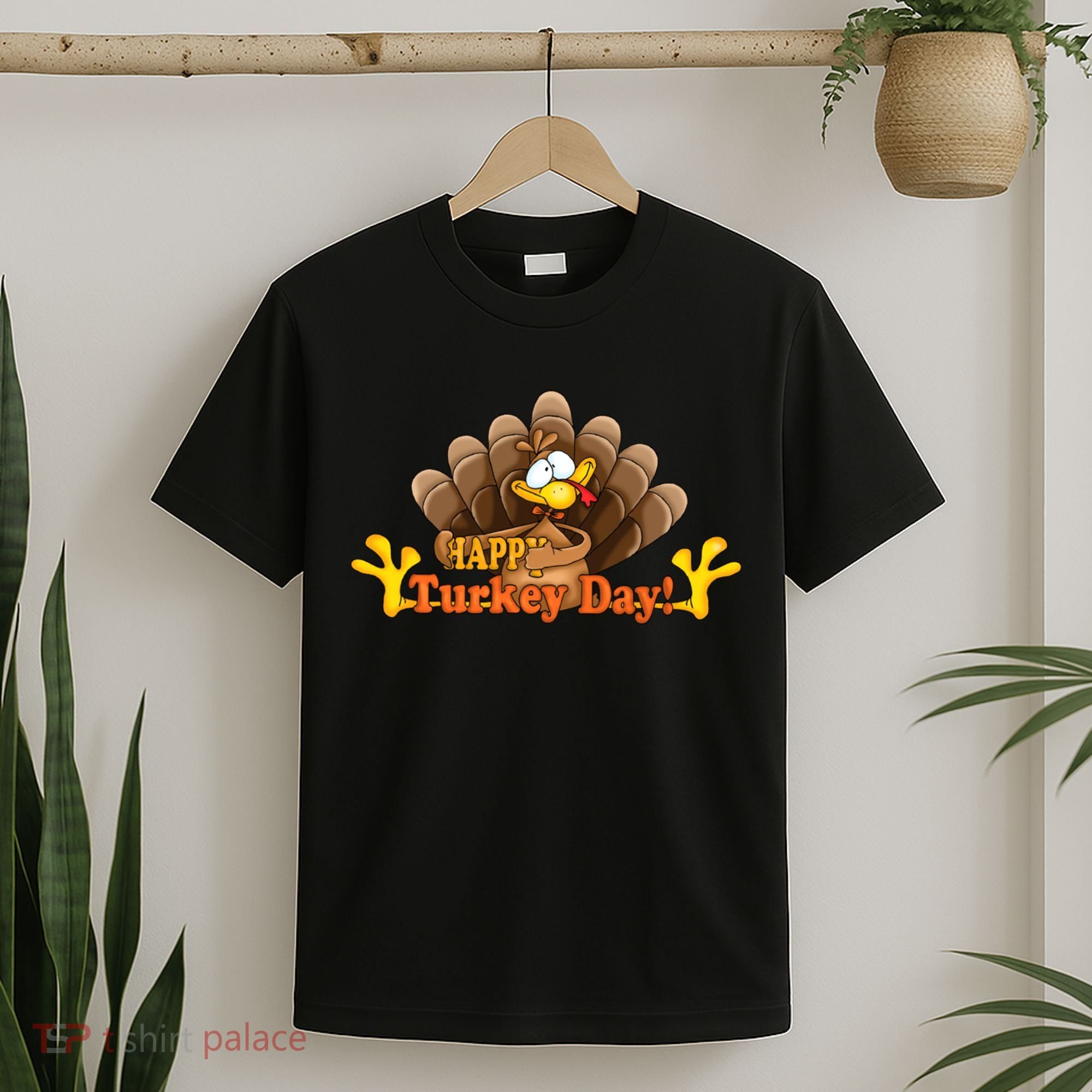 Happy Turkey Day Funny Thanksgiving T-Shirt