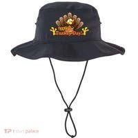 Happy Turkey Day Funny Thanksgiving Bucket Hat thumb 0