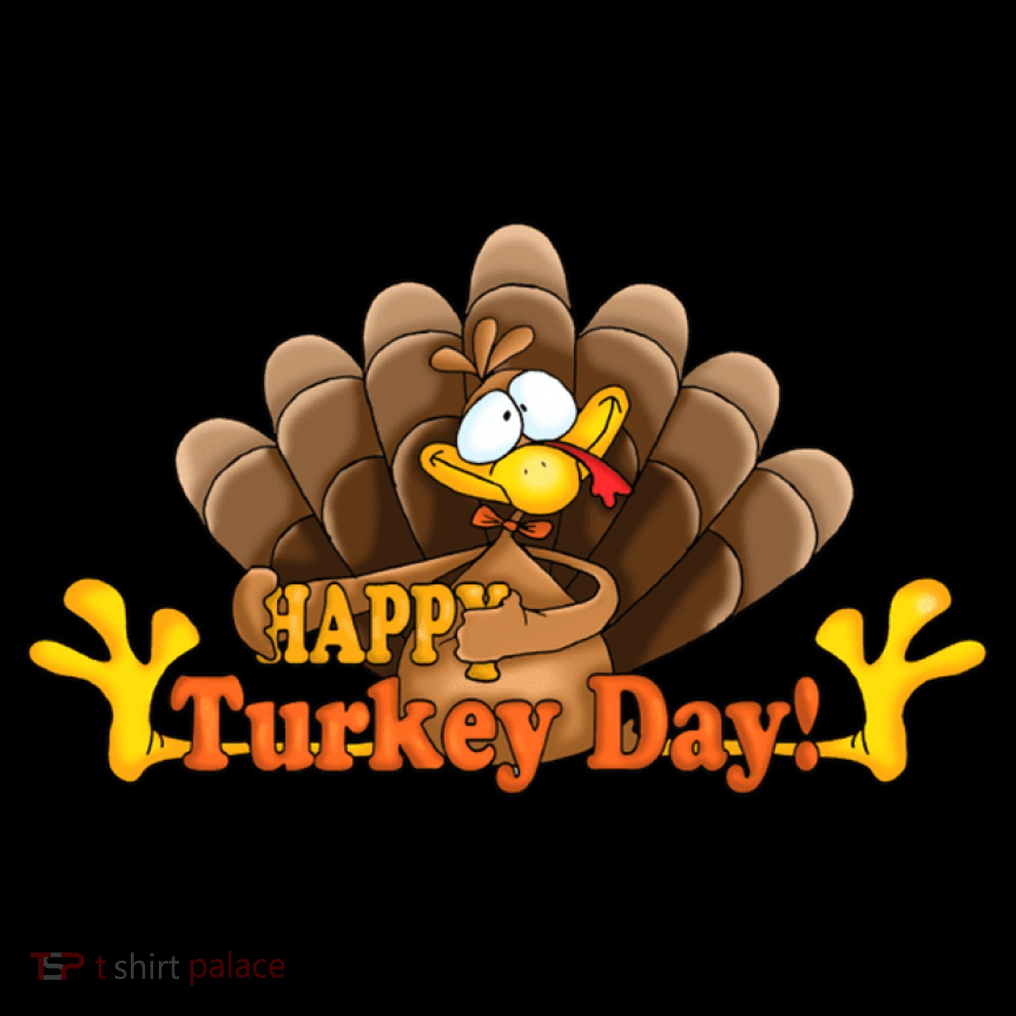 Happy Turkey Day Funny Thanksgiving Bucket Hat
