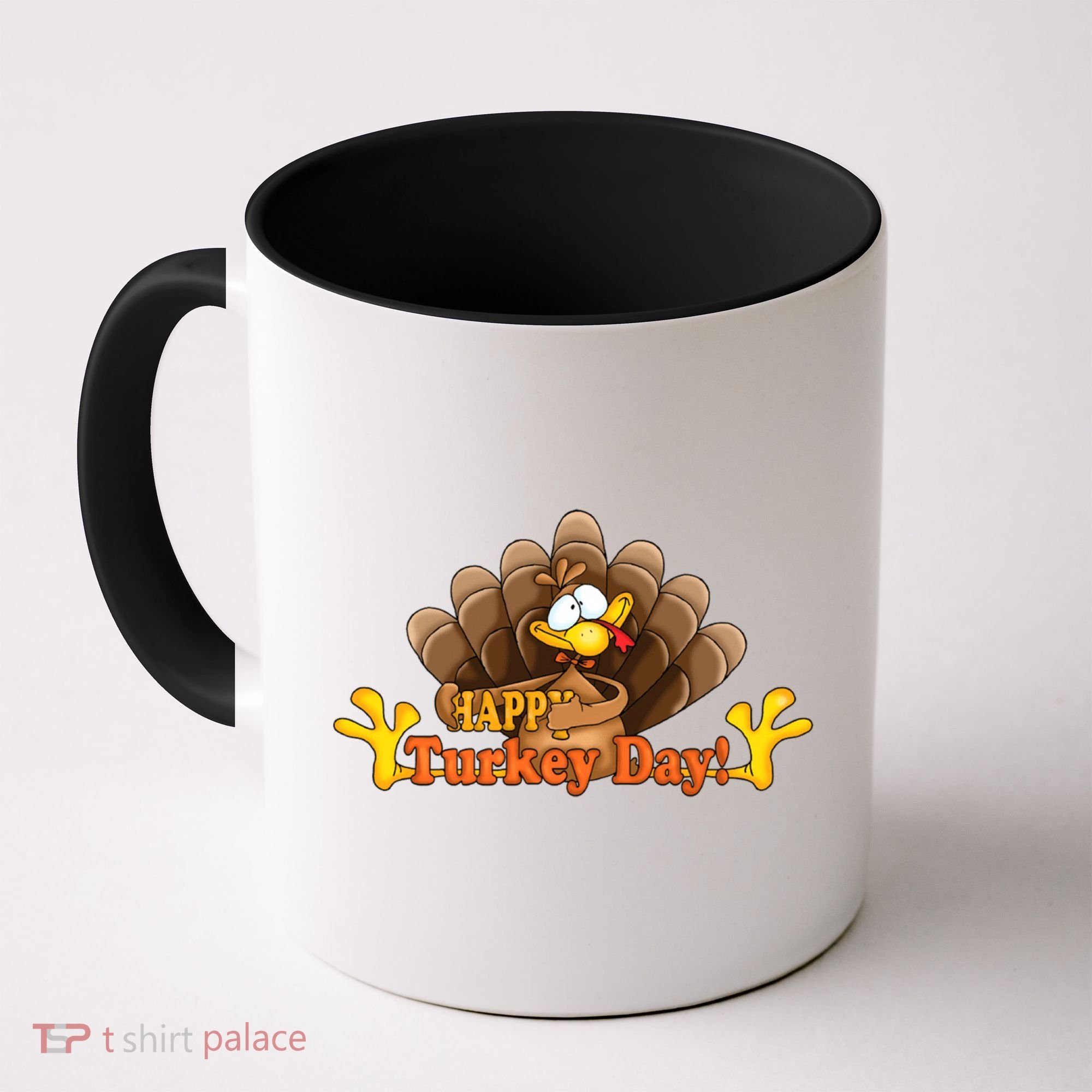 Happy Turkey Day Funny Thanksgiving Coffee Mug