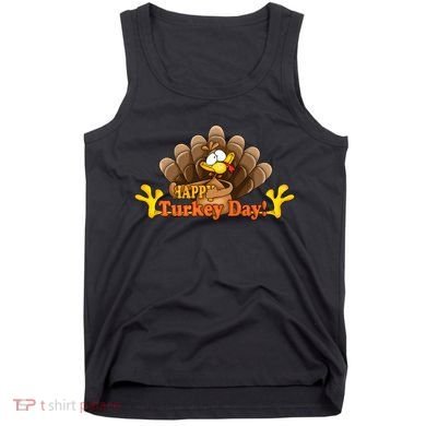 Happy Turkey Day Funny Thanksgiving Tank Top