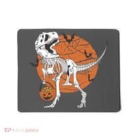 Halloween TRex Dinosaur Skeleton Mousepad thumb 0