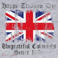 Happy Treason Day Ungrateful Colonials 1776 4th of July Women's Sweatshirt thumb 2