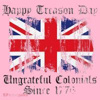 Happy Treason Day Ungrateful Colonials 1776 4th of July Coaster thumb 2