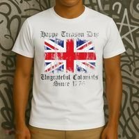 Happy Treason Day Ungrateful Colonials 1776 4th of July T-Shirt thumb 3