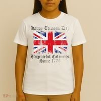 Happy Treason Day Ungrateful Colonials 1776 4th of July T-Shirt thumb 4