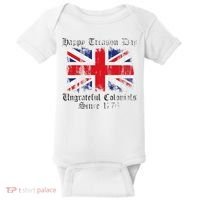 Happy Treason Day Ungrateful Colonials 1776 4th of July Baby Bodysuit thumb 0