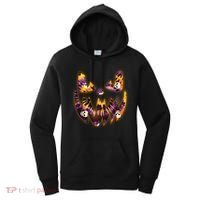 Halloween Tie Dye Jackolantern Face Women's Hoodie thumb 0