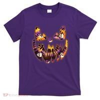 Halloween Tie Dye Jackolantern Face T-Shirt thumb 0