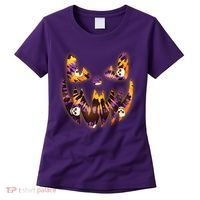 Halloween Tie Dye Jackolantern Face Women's T-Shirt thumb 0