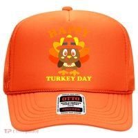 Happy Turkey Day, Cute Little Pilgrim Gift Thanksgiving Hat thumb 0